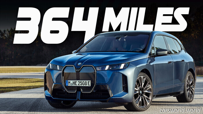 BMW Increases 2026 iX Driving Range to 364 Miles | Carscoops